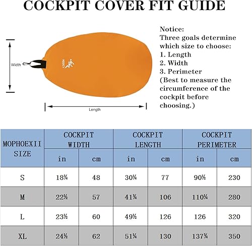 Miniatura 2 de Universal Kayak Cockpit Covers Drape Waterproof Seal Cockpit Protector Kayak Hatch Covers for Transport, Indoor and Outdoor Storage Keep Hatch Hole