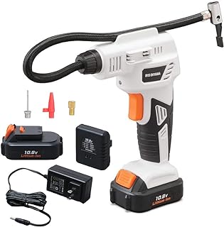 アイリスオーヤマ 電動空気入れ コードレス 自転車 自動車タイヤ可 バッテリー付属 10.8V 空気圧測定機能付 オートストップ機能付 JAC10 【共通バッテリーシリーズ】