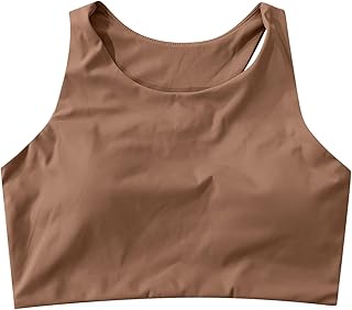 Mujer Sujetador Push Up Sostenes Tallas Grandes Color sólido Espalda Belleza a de Golpes Push Up Chaleco de Fitness de Alta Intensidad para Correr Yoga Sujetadores Tirantes Grandes