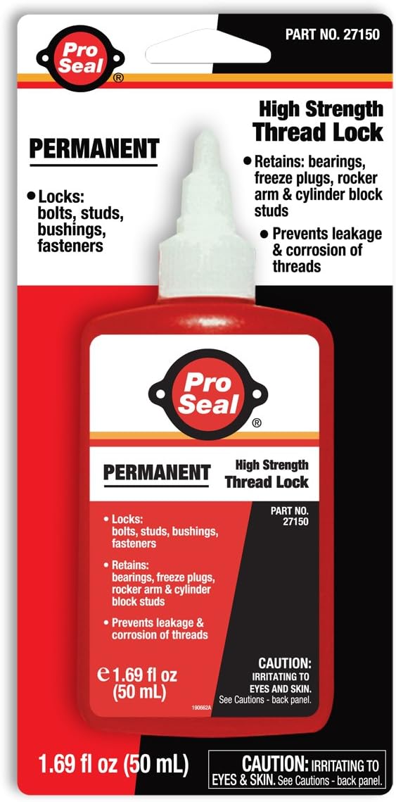 Pro Seal 27150 Red Threadlock. 50 ml. Automotive