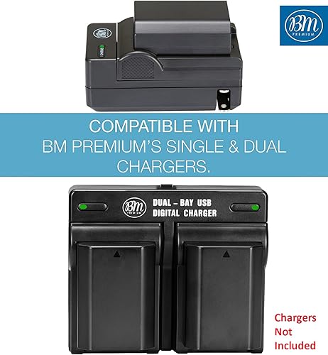 Miniatura 2 de BM Premium Paquete de 2 baterías EN-EL25 de alta capacidad para cámaras digitales Nikon Z30, Z50, Z 50, Z fc