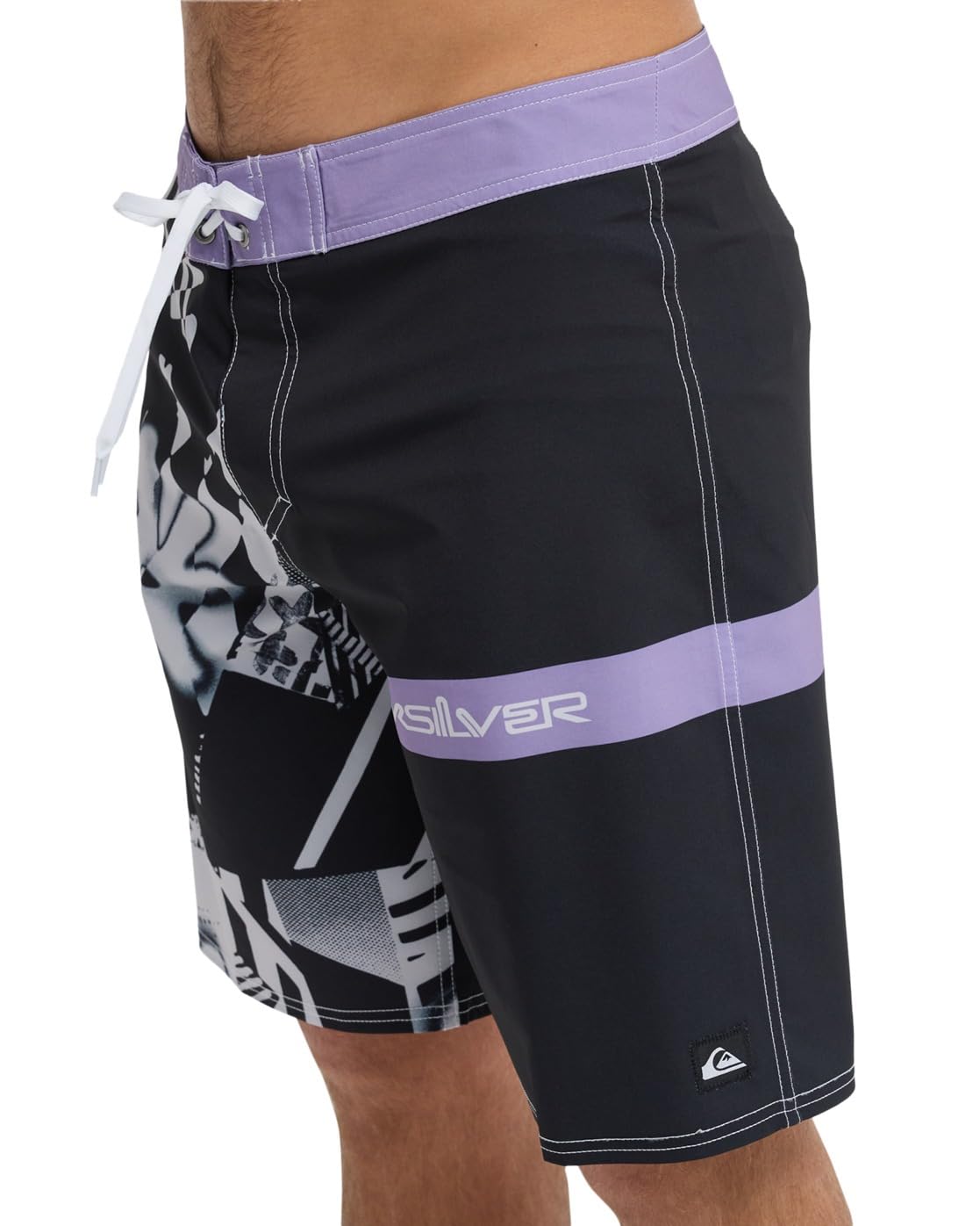 Quiksilver Surfsilk Straight 20" - Boardshorts - 30 - Schwarz.