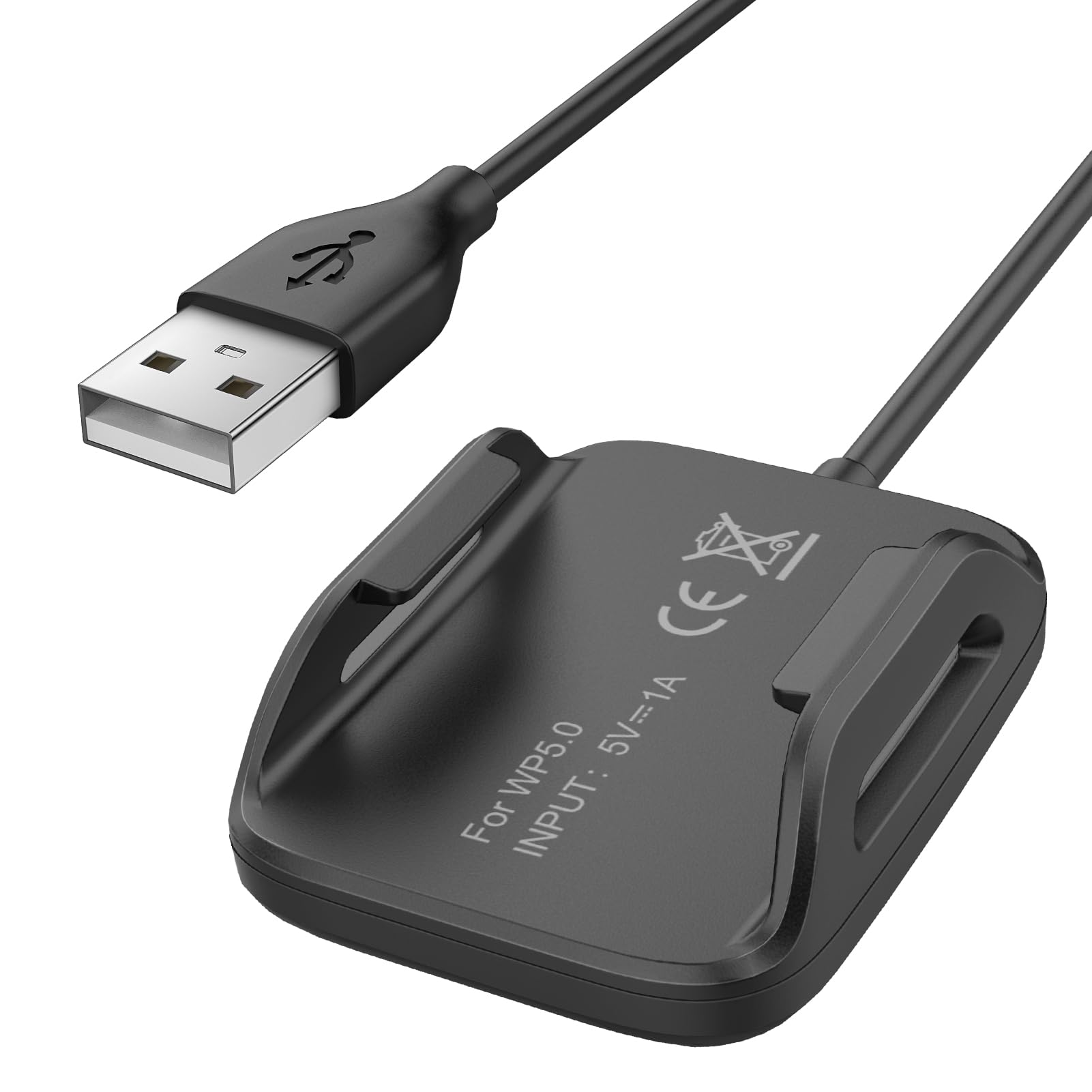 Photo 1 of NAHAI USB Charger Compatible with Whoop 5.0/MG, One, Peak, Life–3.3 Ft/1m USB-A Portable Charging Cable Cord for Whoop 5.0/MG Charger, Not Compatible with Whoop 4.0