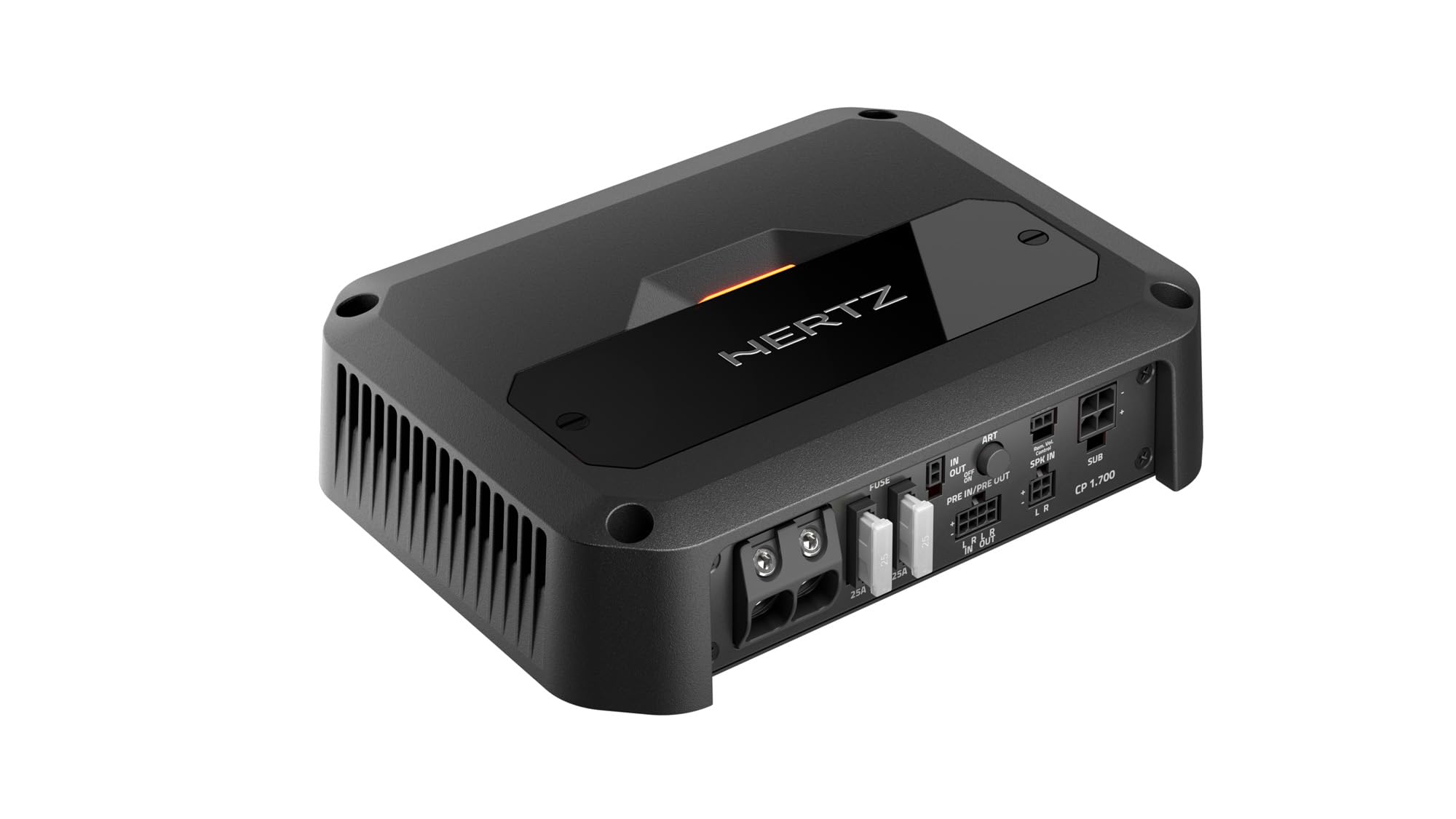 Hertz CP 1.700 - Amplificatore mono 1x700W Classe D compatto ad alta efficienza per Subwoofer