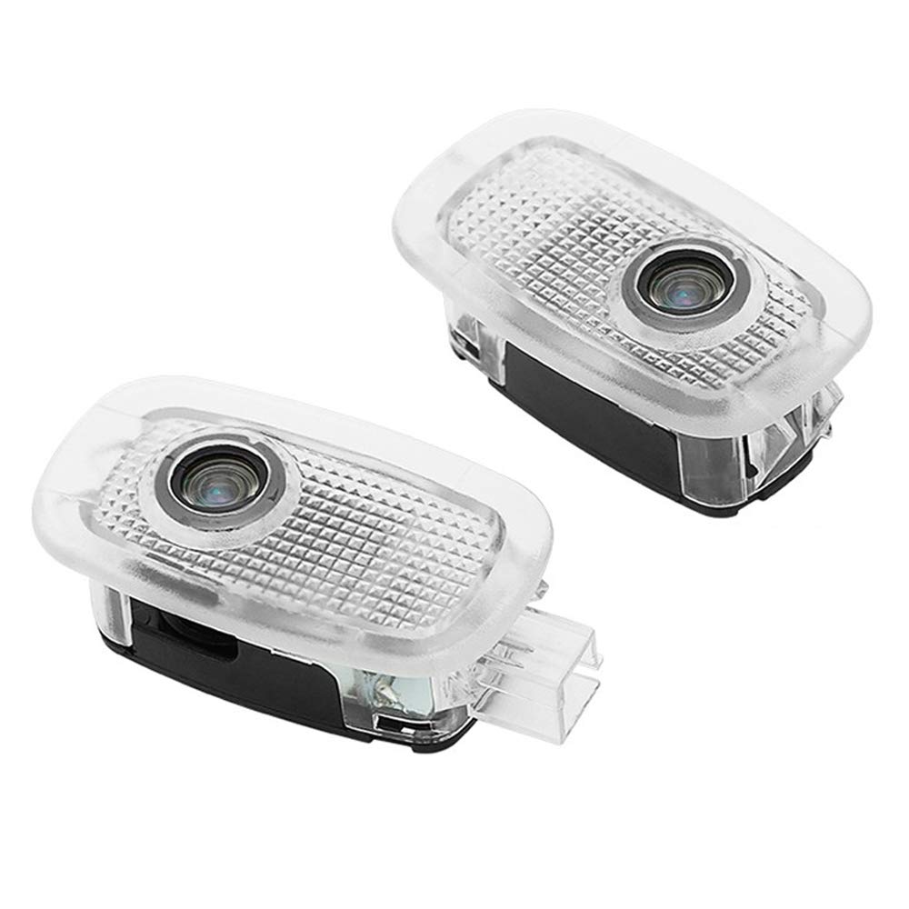 AutoQi Willkommenslicht für Mercedes-Benz S-Klasse W221 Vito W447, V-Klasse LED Projektor MB Stern Einstiegsbeleuchtung Logo Laser Türlicht, 2 STK