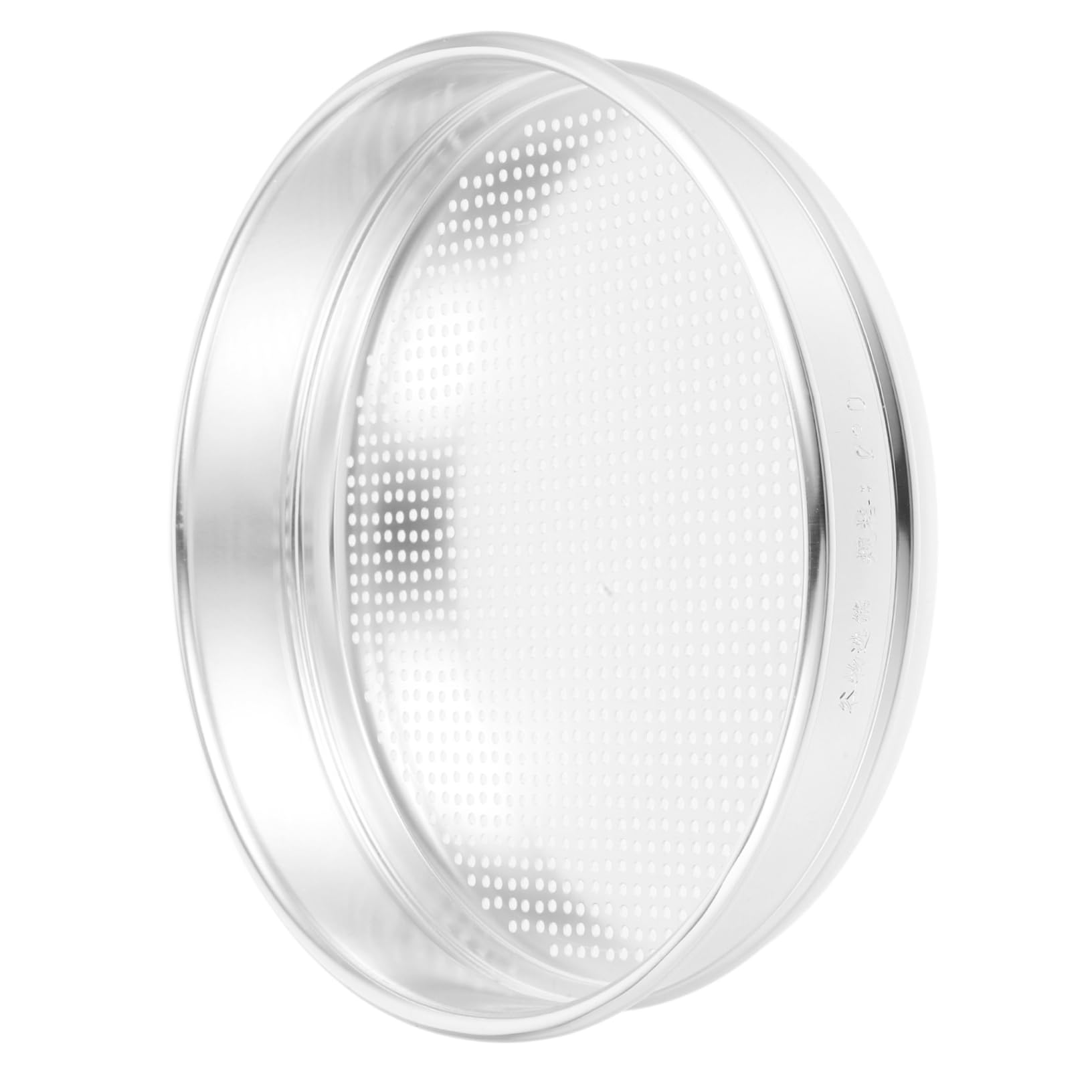 Mikikit Standard Test Sieve 3mm Mesh for Grain Screening Round Test Sieve Easy Handling