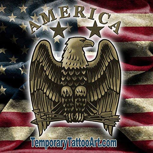 America temporary tattoo NYC Fake removable tattoos & temp tatto designs Tatoo decal party