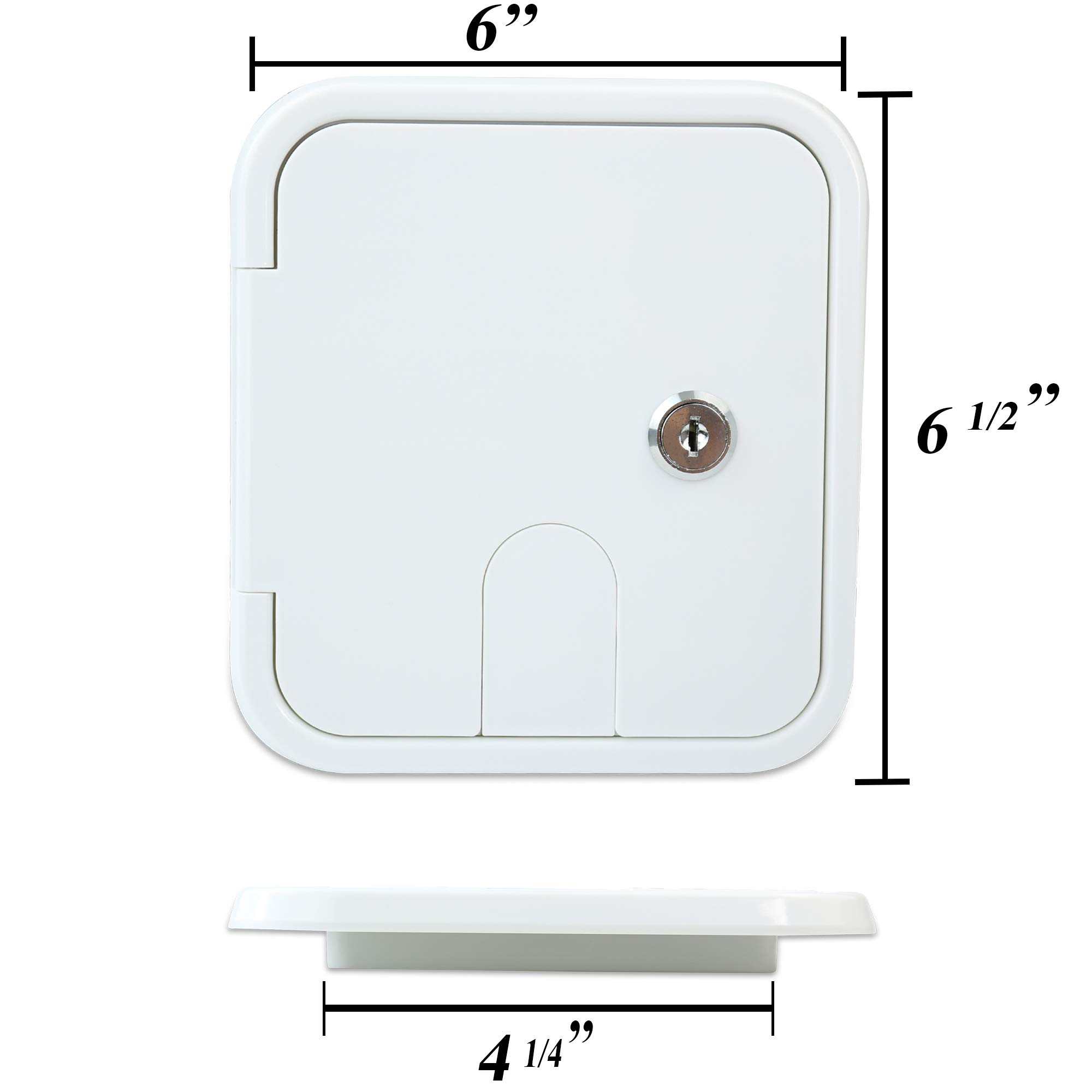 Buy RV Camper Trailer Motorhome Power Cord Hatch Electrical Access Door