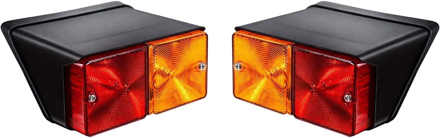 Ford New Holland Tractor Tail LIghts combination Rear Light assembly with 12v Bulbs Fit for Case Fiat New Holland Tractor 231 2310 233 234 2600 2610 2810 2910 333 334 335 3600 3610