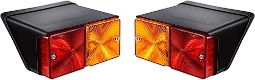 Ford New Holland Tractor Tail LIghts combinación de luces traseras con bombillas de 12 V para caja Fiat New Holland Tractor 231 2310 233 234 2600