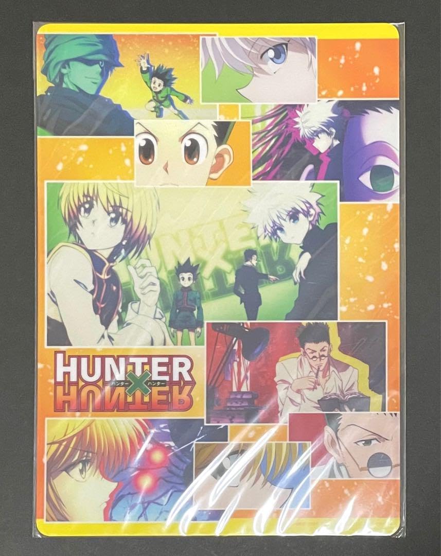 稀少】【値下げ】旧HUNTER×HUNTER 幻影旅団 下敷き 稀少】【値下げ】旧