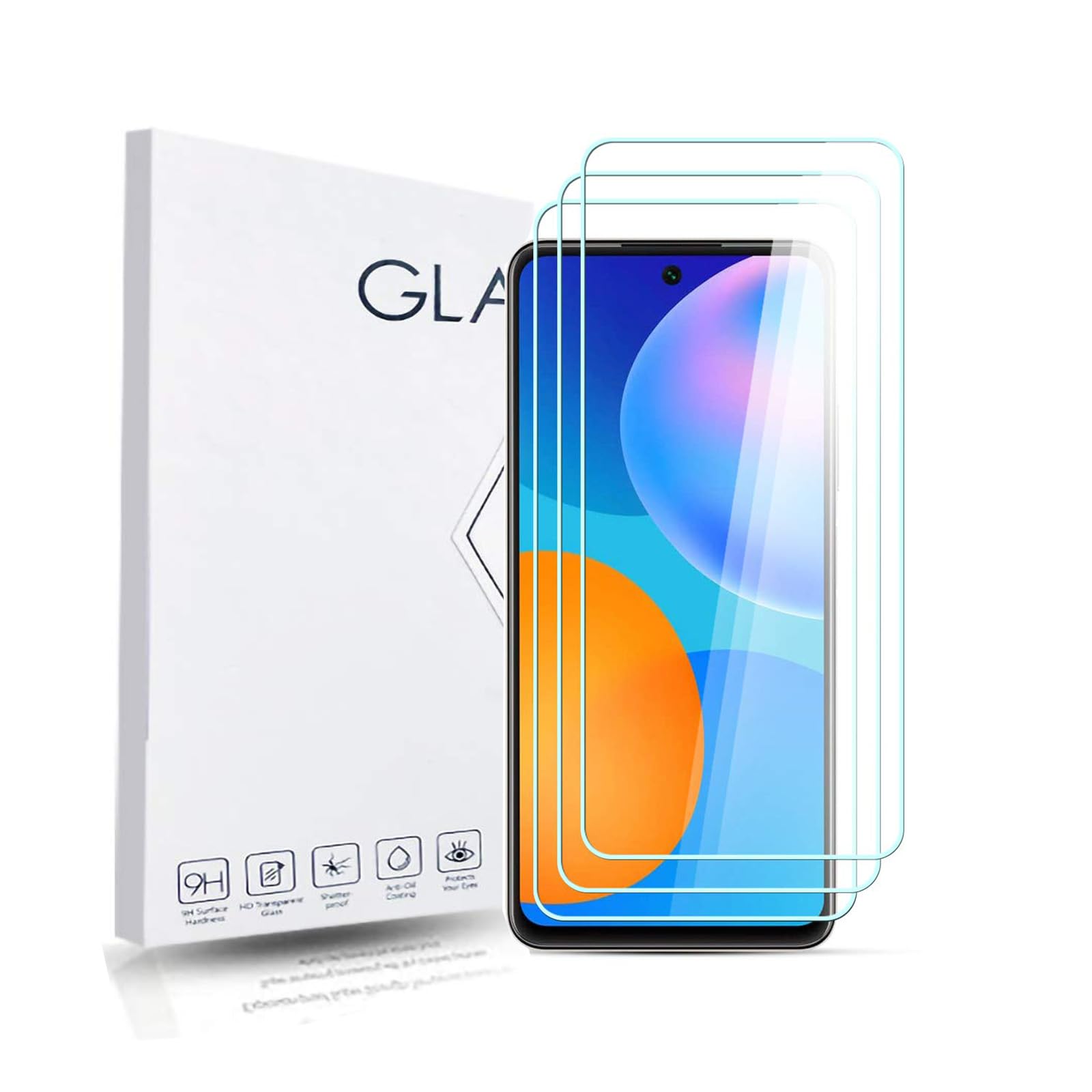 Brotect Pellicola In Vetro Ibrido AirGlass Per Huawei MediaPad T5 10, Durezza 9H, Anti-impronta, Made In Germany