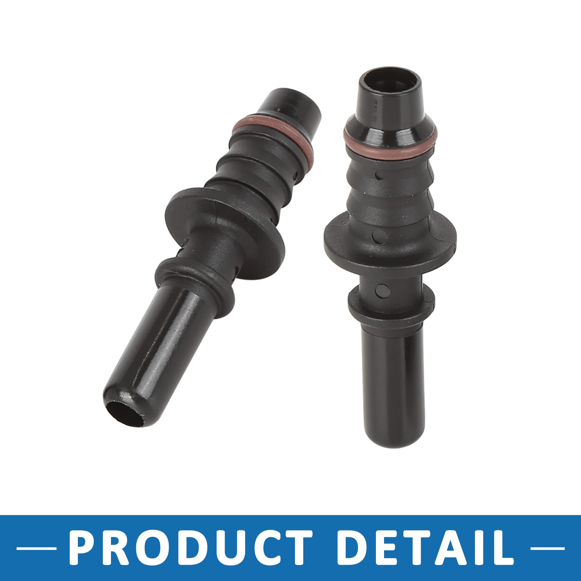 Kit 24 Connettori Rapidi Per Tubi Carburante In ABS – Attacchi Da 7,89/9,49/9,89 Mm, Maschio E Femmina, Per Benzina E Diesel, Installazione Senza Attrezzi
