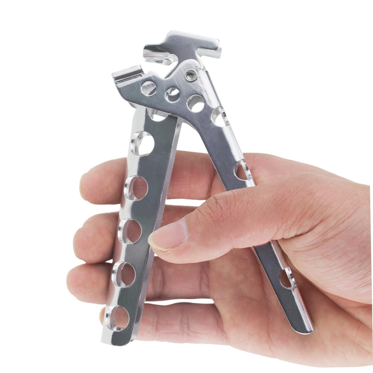 Mikinona Metal Pot Lifter Holder Gripper Lightweight Camping Cookware Clamp Anti-scalding Clamp for Outdoor