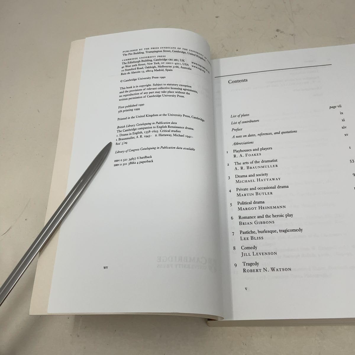 The Cambridge Companion to English Renaissance Drama