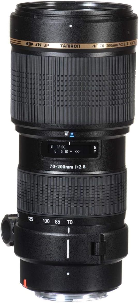 Tamron AF 70-200mm f/2.8 Di LD IF Macro Lens with Built in Motor for Nikon Digital SLR Cameras (Model A001NII)