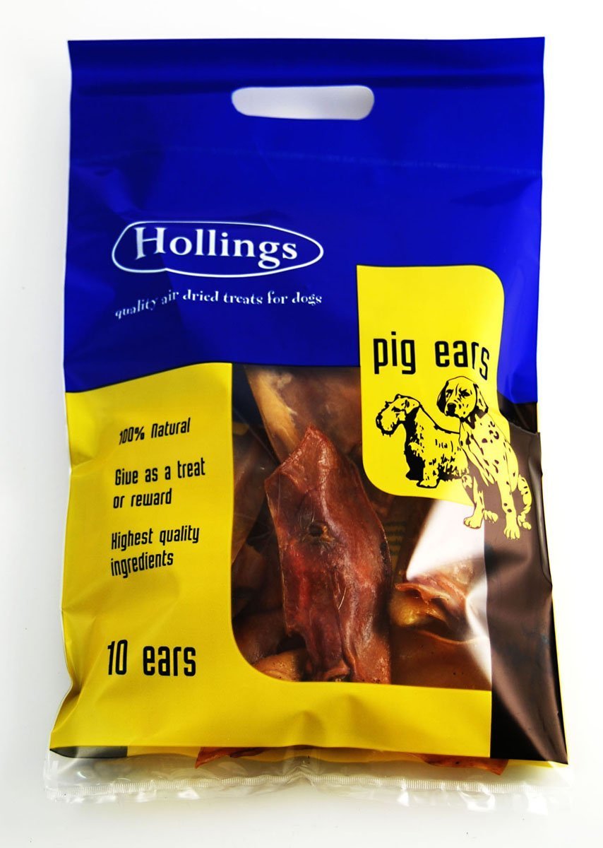 Hollings Pig Ears x 10 (Bulk deal of 5) 2250g