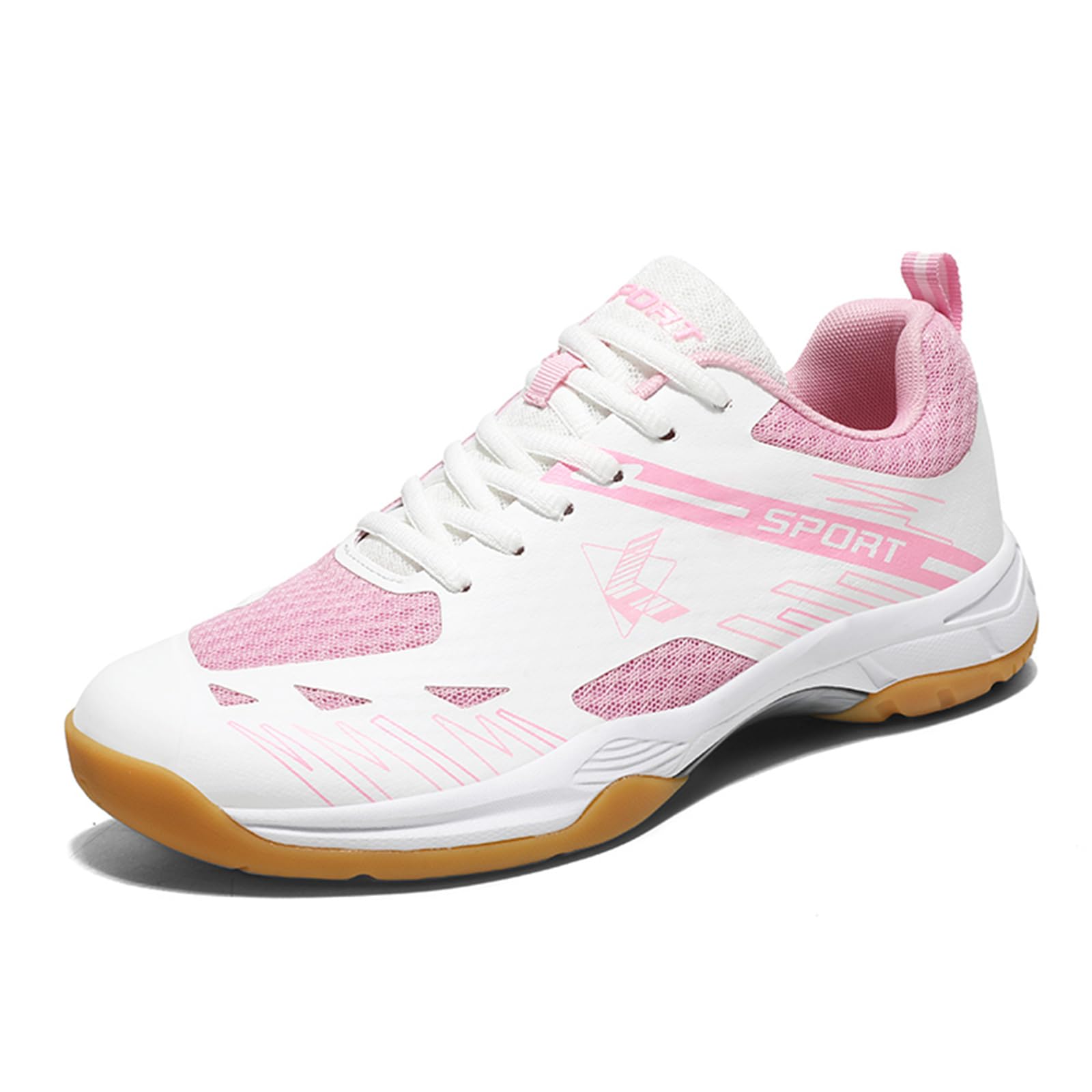 Chaussures De Badminton Hommes Femmes Baskets De Court Légères Antidérapantes Chaussures De Marche De Course À Pied