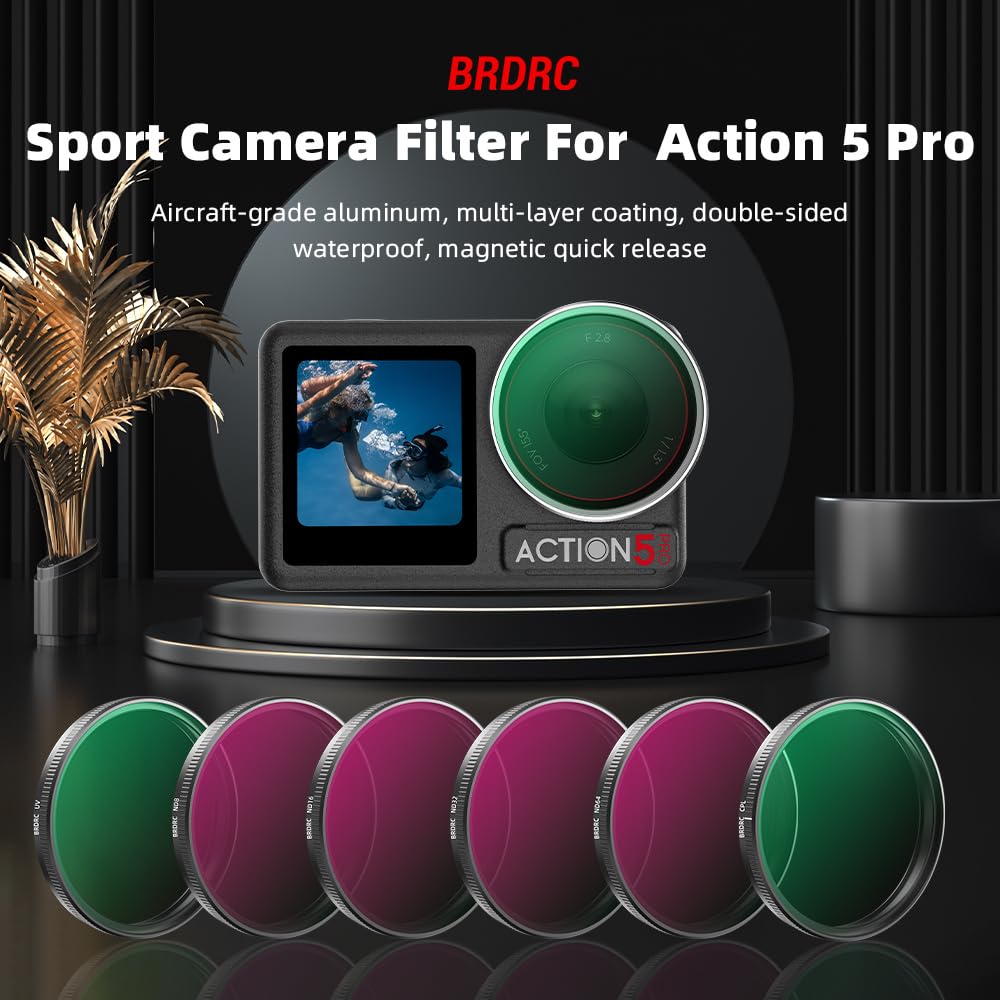 Kit Filtri DJI OSMO Action 5 Pro HD Imaging - Dettaglio