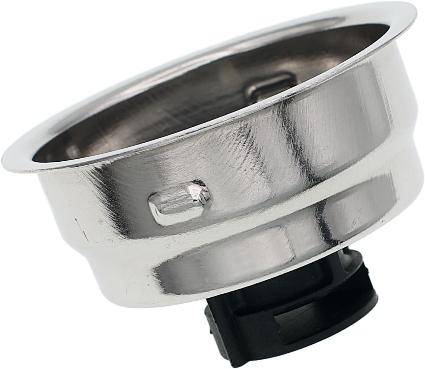 2-Cup Espresso Filter – Replacement for De'Longhi, Kenwood, Whirlpool Machines – Stainless Steel Portafilter Basket – Replaces AS00001314
