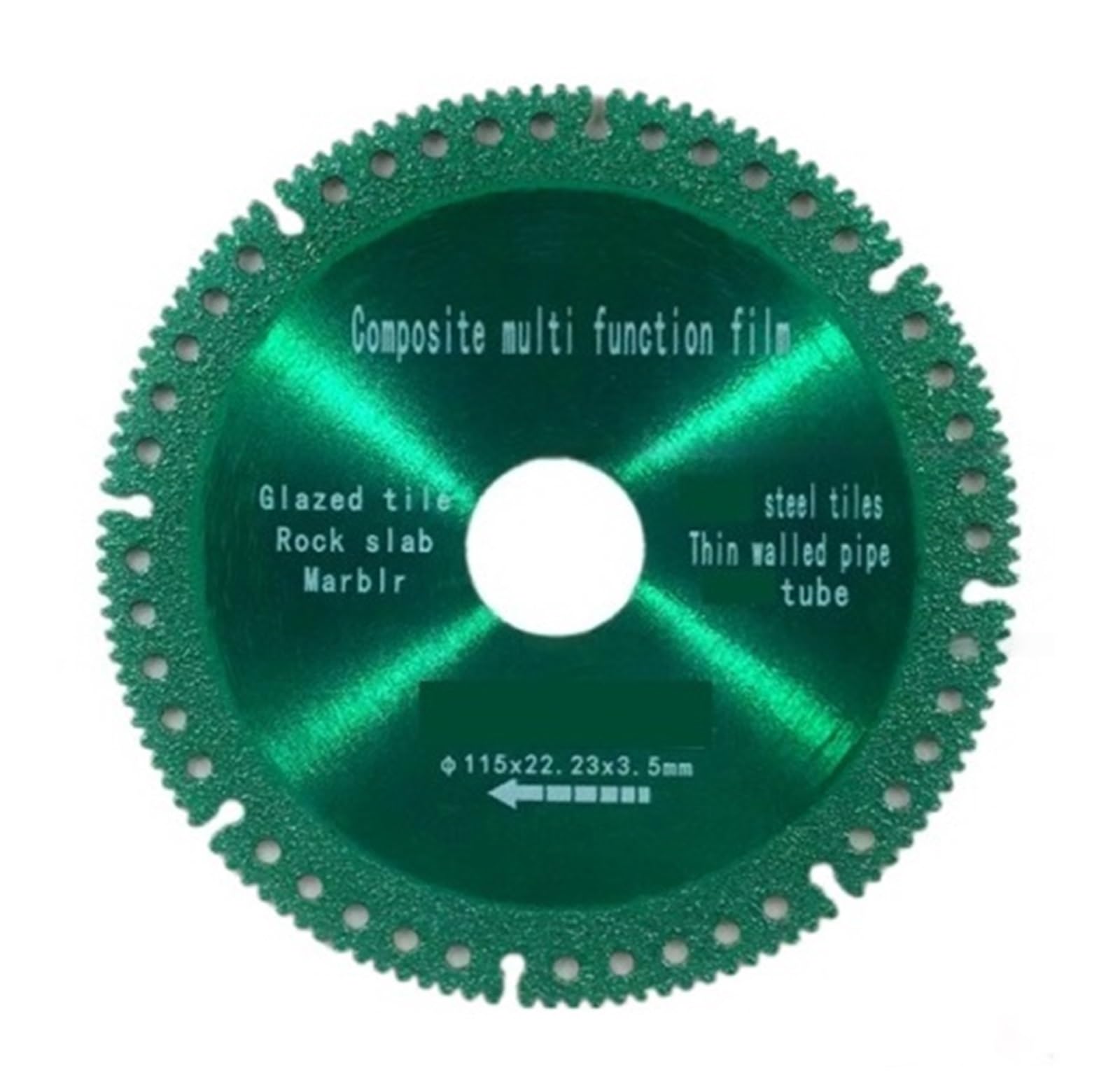 ZagYing 1pc Glass Cutting Disc Blade Used for Grinding Rock Slab Marble Jade Crystal Wine Bottles Grinding Chamfering Blade GlassCutting