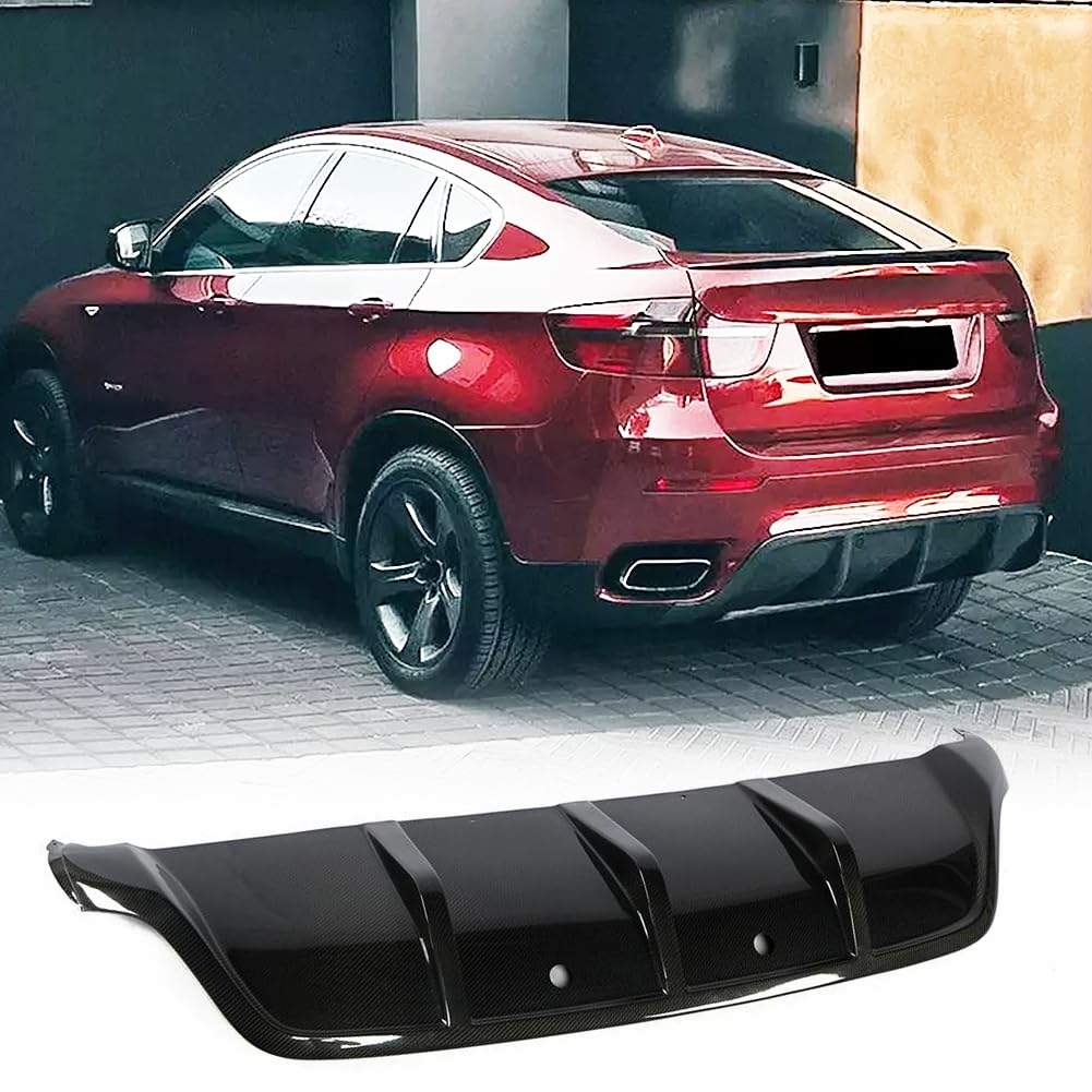 bmw x6 e71 リアデュヒューザー Amazon.com: Carbon Fiber Rear Diffuser fits for BMW E71 X6