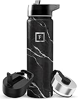 Vista 86 de IRON °FLASK Frasco de hidratación para acampar y senderismo con boquilla, botella de agua deportiva de acero inoxidable con aislamiento de boca
