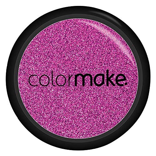 Glitter Shine Extra Fino Pink Pote 3G, Colormake