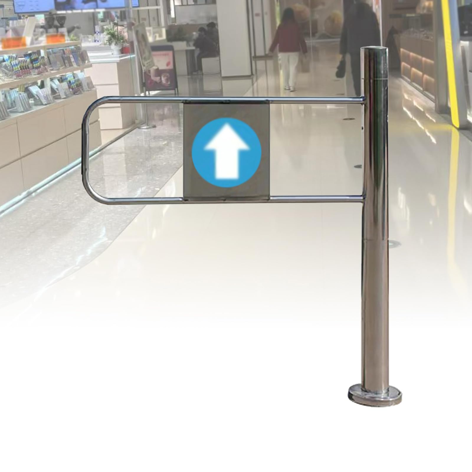 Aioneer Spring-Loaded Swing Gate For Automatic Closing And Entrance Safety In Commercial Spaces-Right-90 * 97cm