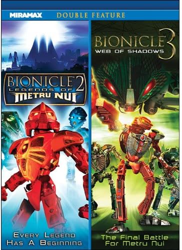 Bionicle 2: Legends Metru & Bionicle 3: Web Shadow [DVD] [Region 1] [US Import] [NTSC]