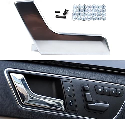 Miniatura 2 de Goodithy Kit de reparación de manija de puerta cromada interior interior izquierda para Mercedes Benz W204 X204 C GLK Clase C180 C200 C300 GLK250