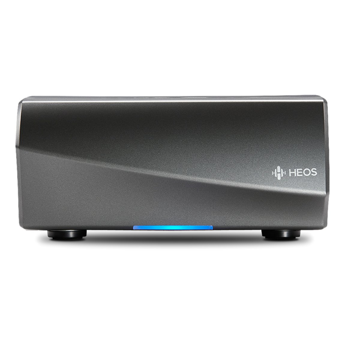 Denon HEOS by HEOSLINKHS2SRE2 Multiroom Audio-Streaming Vollverstärker (High-Res Audio, Spotify Connect, NAS, WLAN, USB, Appsteuerung, Aux-In, Bluetooth) schwarz