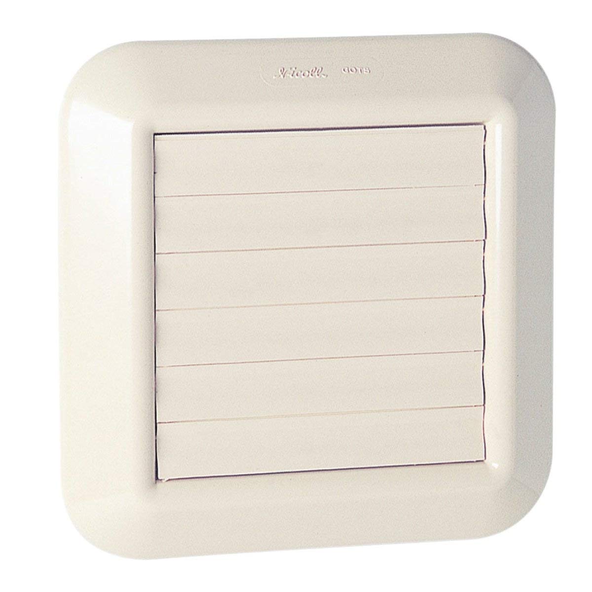 Nicoll Grille de ventilation amovible en PVC