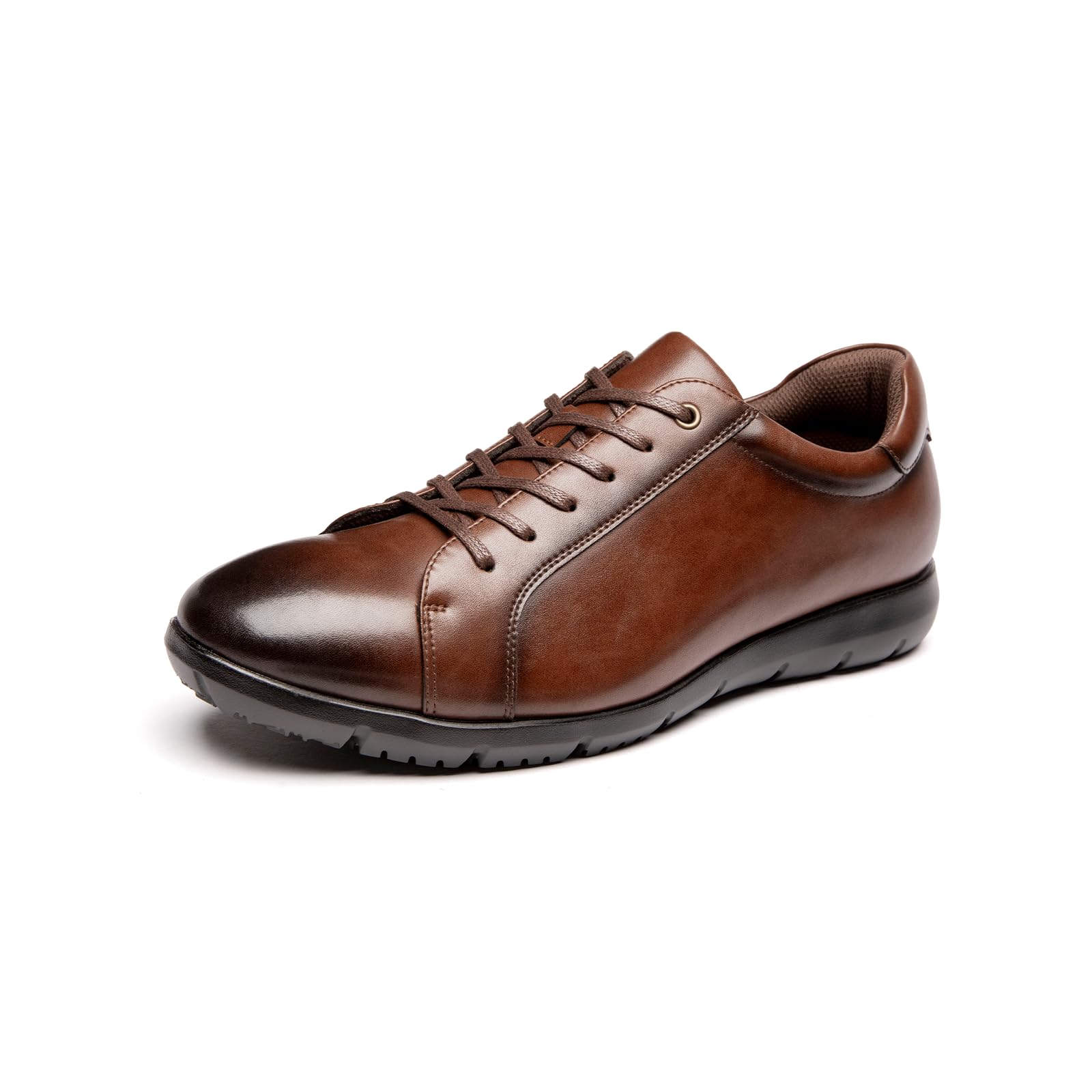 Poerkan Sneaker da uomo in pelle leggera – supporto per arco plantare, antiodore e anti-fatica, per una passeggiata tutto il giorno, raccomandate dai fisioterapisti