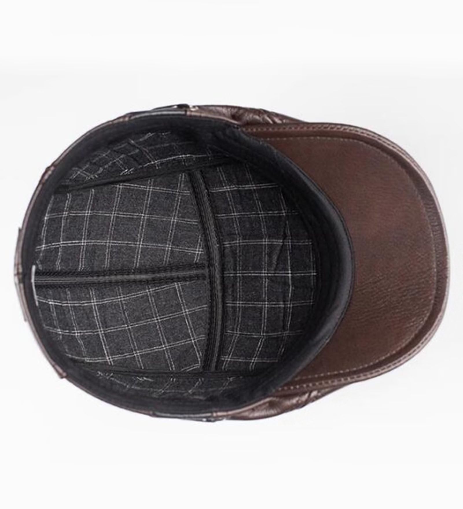 Męska czapka gazeciarza z płaskim daszkiem, czapka taksówkarza, skórzany beret Gatsby, czapka Ivy League Irish, rozmiar S-XXL