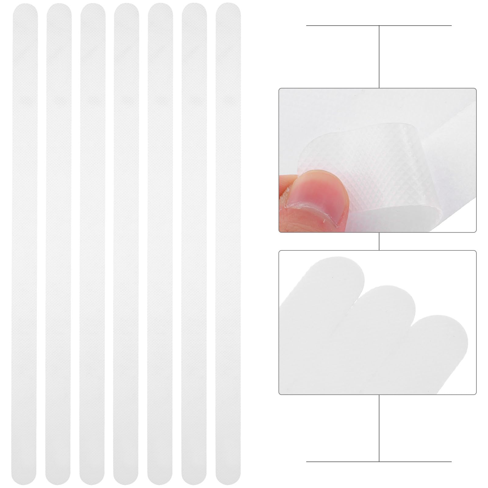 SOLUSTRE Pegatinas Adhesivas Antideslizantes para Baño y Ducha, 12 Piezas de Peva Fuerte Adherencia y Resistencia al Agua para Suelo Seguro