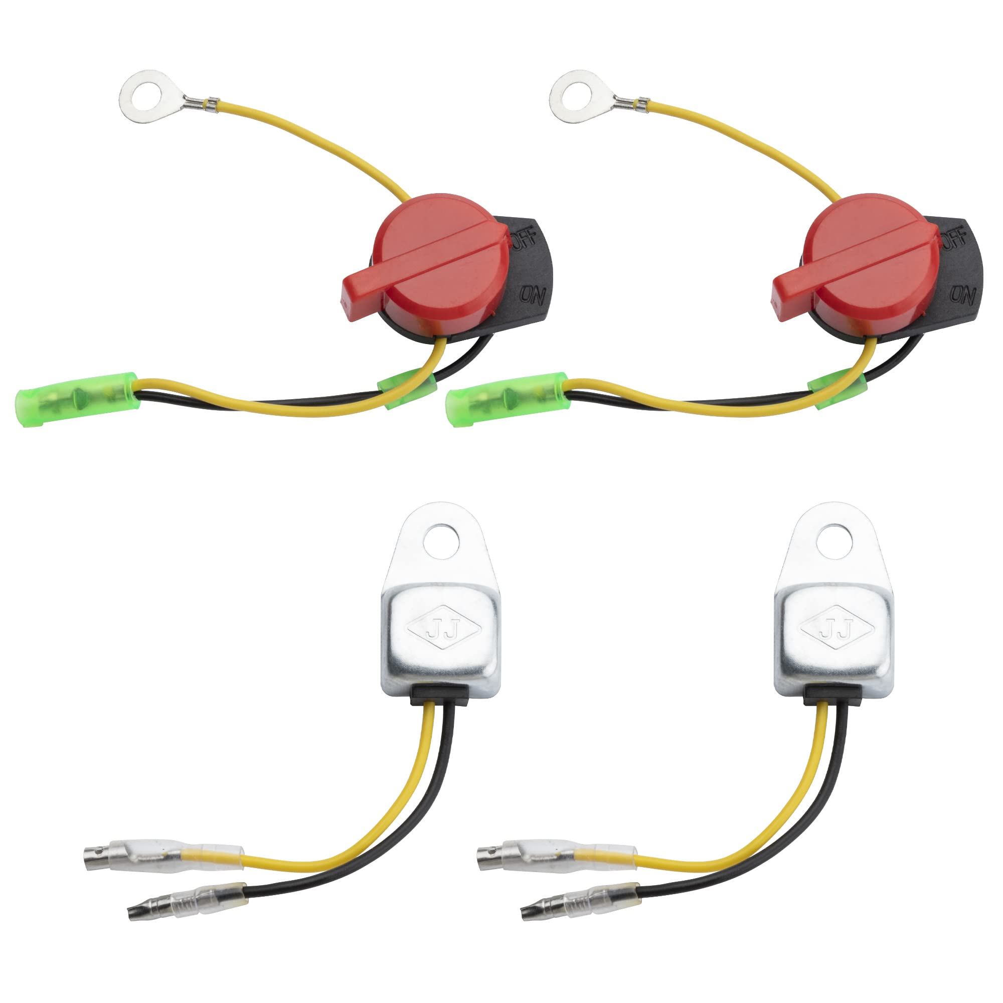 for Honda On Off Switch Engine Kill Switch with 2 Low Oil