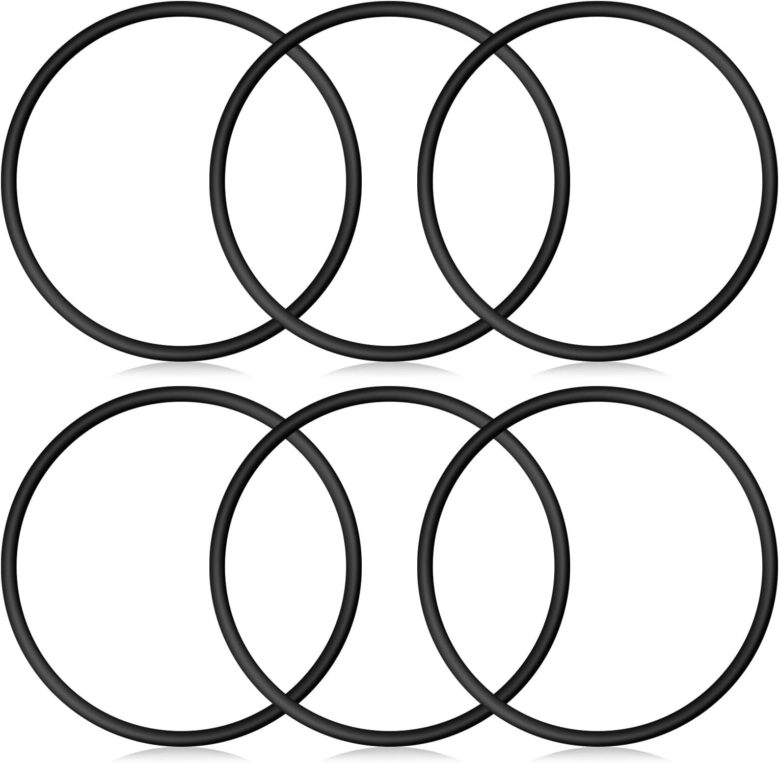 6pcs O-Ring 6020018/350099 OR Ring, 351157 Ring Washer Seal for Superflo Union Fitting Pentair 350157 Superflo Union Fitting for Pool Pump Adapter
