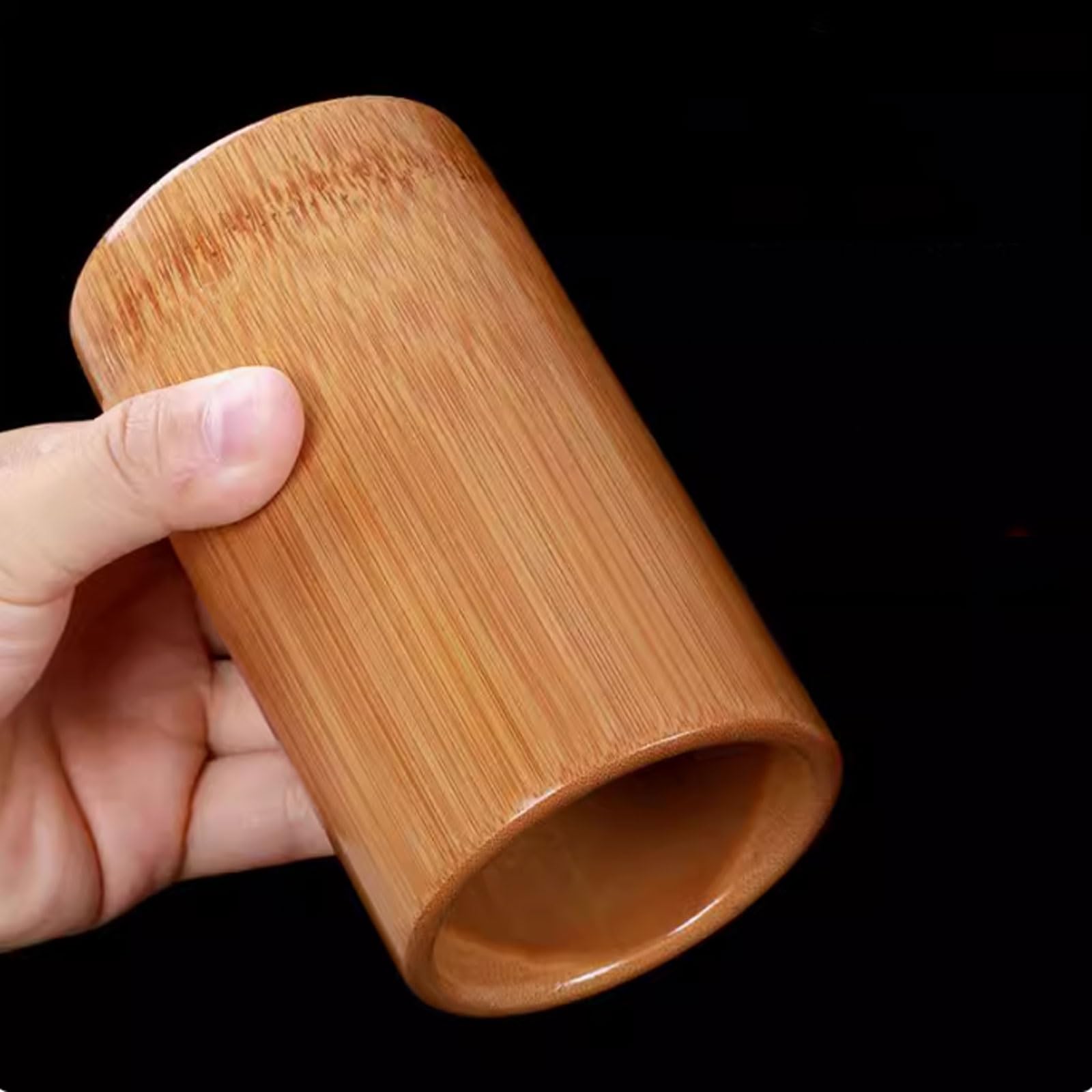 Set di coppette in bambù da 20 pezzi for terapia del fuoco e del vuoto con barattoli carbonizzati