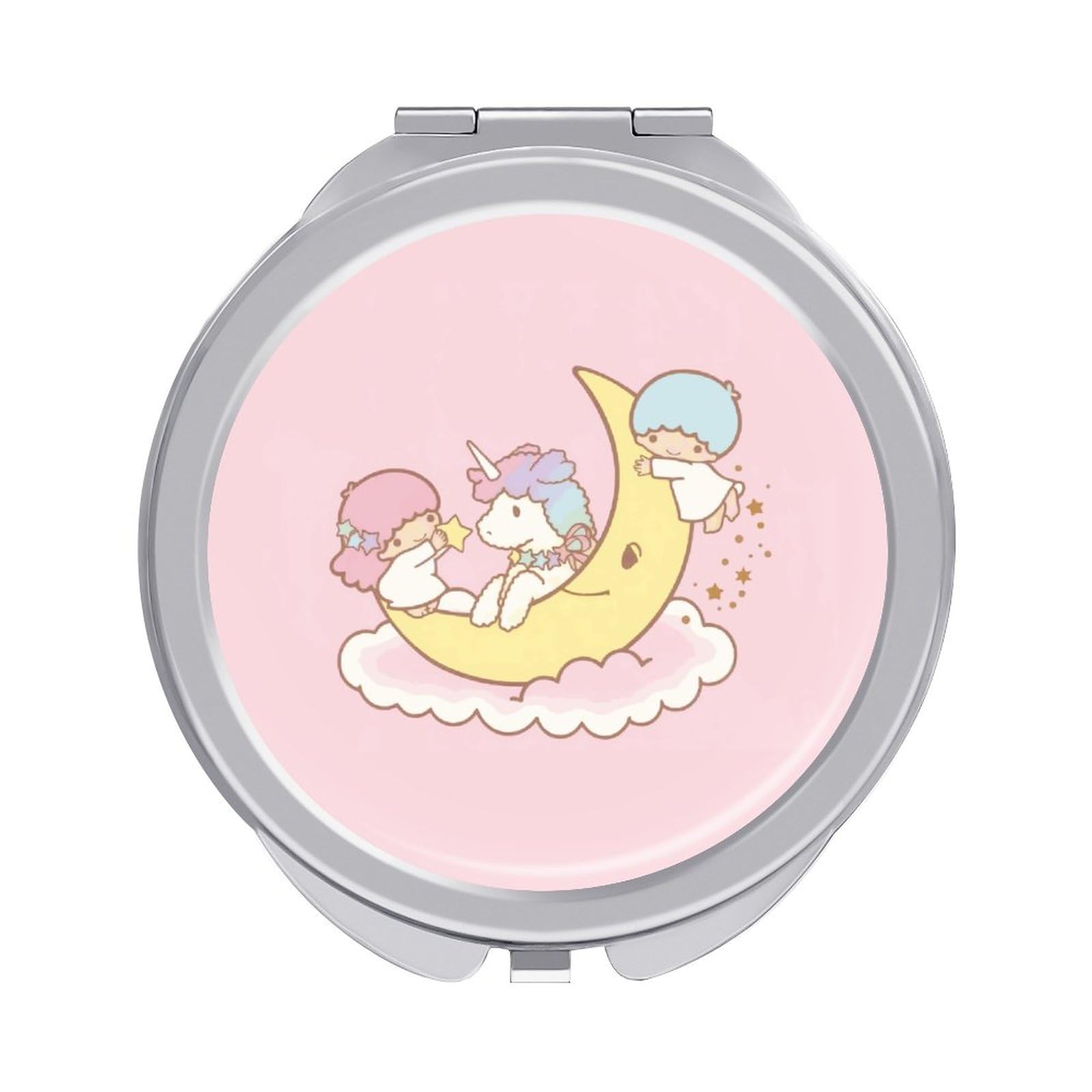 Amazon.co.jp: リトルツインスターズ キキララ 鏡 ミラー メイクミラー