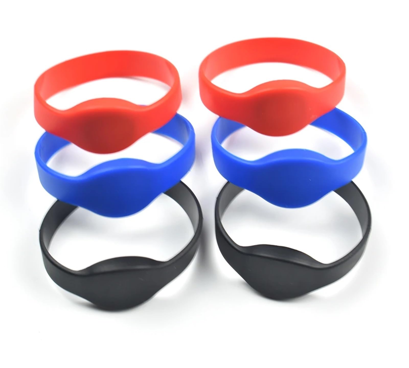 5pcs/lot 125khz EM4100 TK4100 Wristband RFID Bracelet ID Silicone Access Control Card(Green)