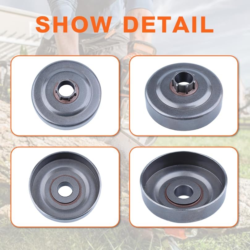 3/8"-7 Clutch Drum Sprocket Bearing Kit For Husqvarna 50, 50 Special, 51, 51 Epa, 55, 55 Epa, 55 Rancher, 154, 254 Chainsaw Part 503088702