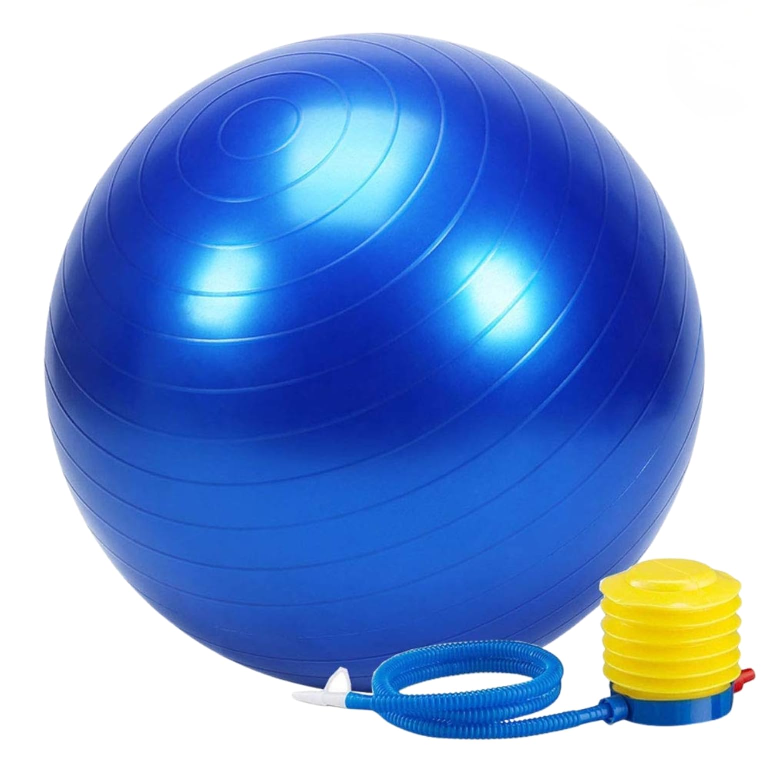 K-STAR KGM Gym Ball for Yoga & Physiotherapy | Anti-Burst Stability Exercise Ball for Core Strength, Balance, Stretching & Rehabilitation (95 cm)-image-18