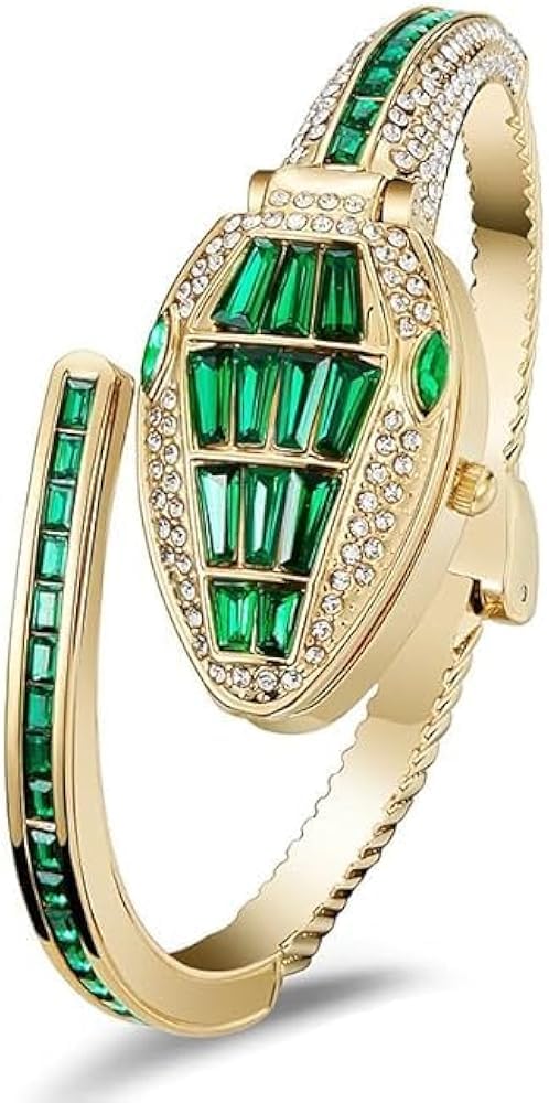 Women's Snake Wrap Bangle Quartz Watch-picture-52