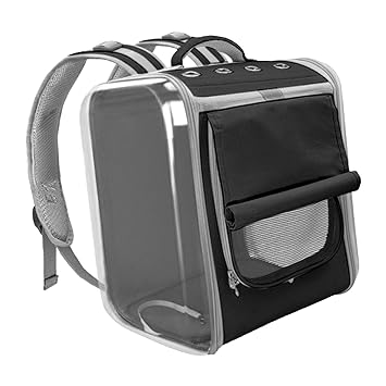 Macaso Pet Carrier Dogs Below 6kg Cats Below 9kg Portable Dog Backpack for Walking Black