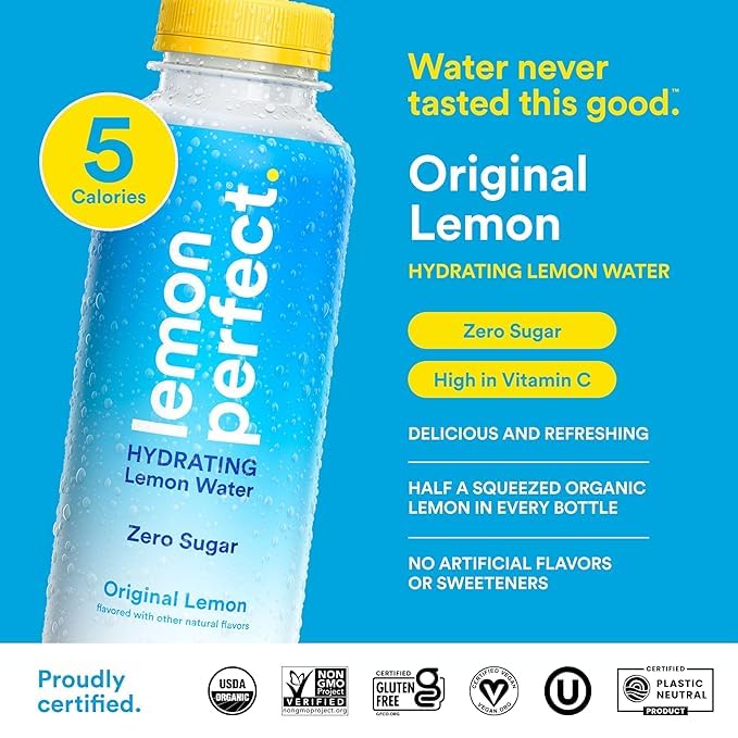 Amazon.com: Lemon Perfect Original Lemon, Hydrating Flavored Lemon