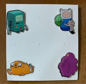 緑色キャラクターピンバッジセット 32個 marizow『動物キャラクター』ミニ缶バッジ4種セット【デッド