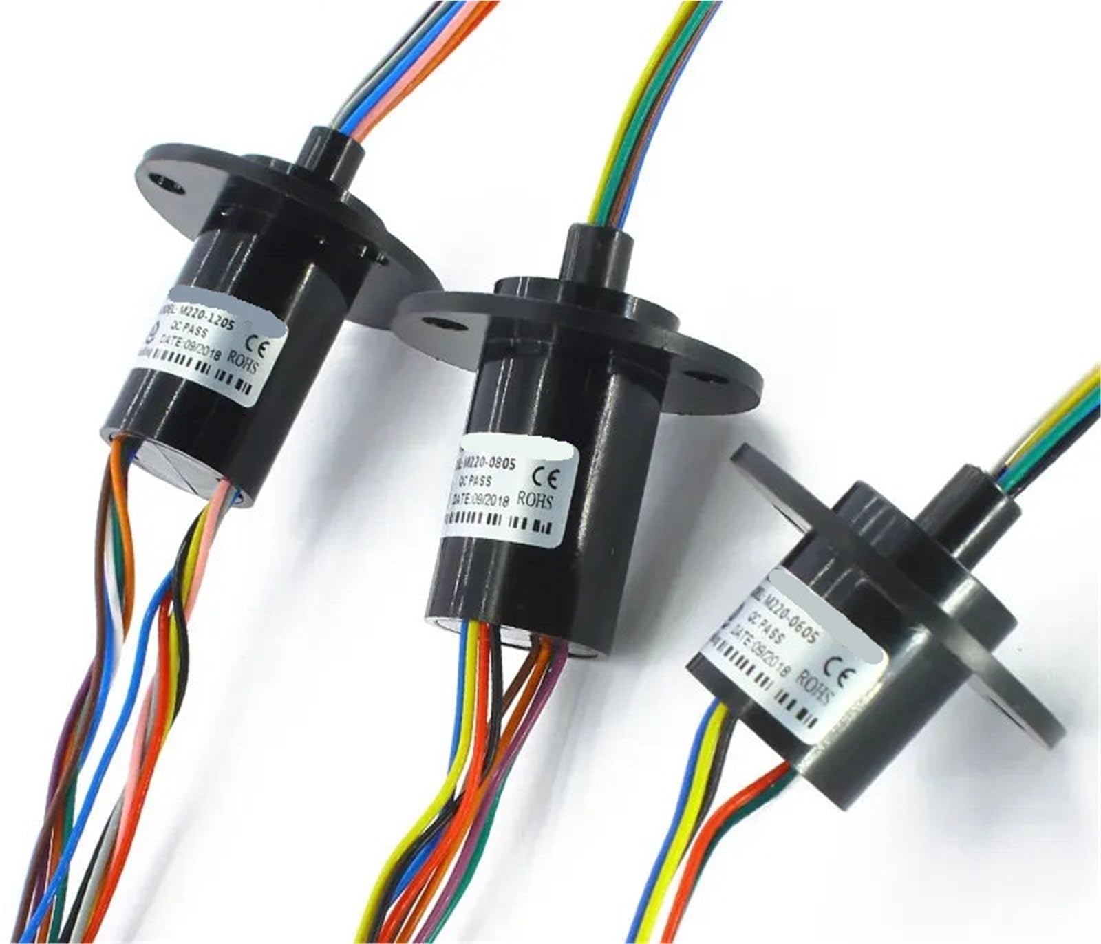 Anillo colector de alta corriente 10A para evitar cables enredados 2