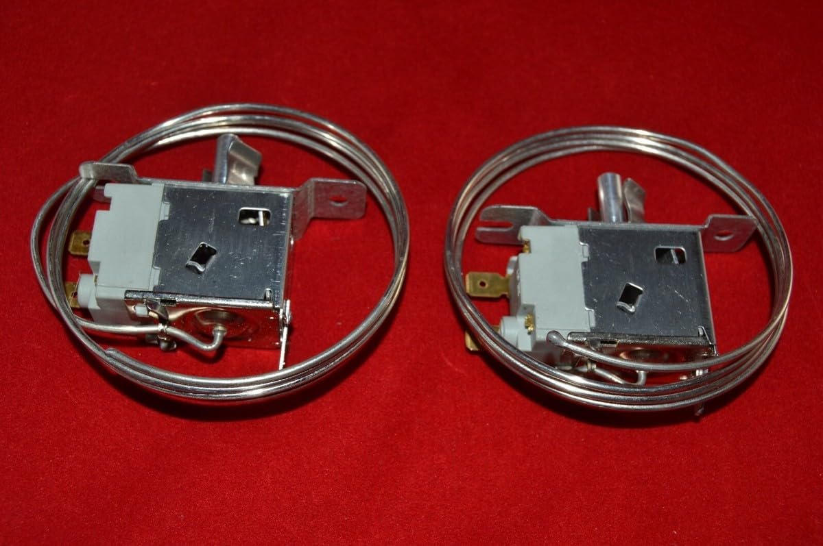 Replacement Part for W10583800 Appliance Thermostat 2 Pack Universal Repair Solution Replacement Component Home Appliance Upgrade Fix Solution KL0140