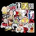 Produktbild ALTcompluser 70 Stk Anime One Punch Man Saitama Stickers Keine wiederholten Wasserdicht Aufkleber Vinyl Aufkleber für Laptop, Macbook, Gepäck, Skateboard